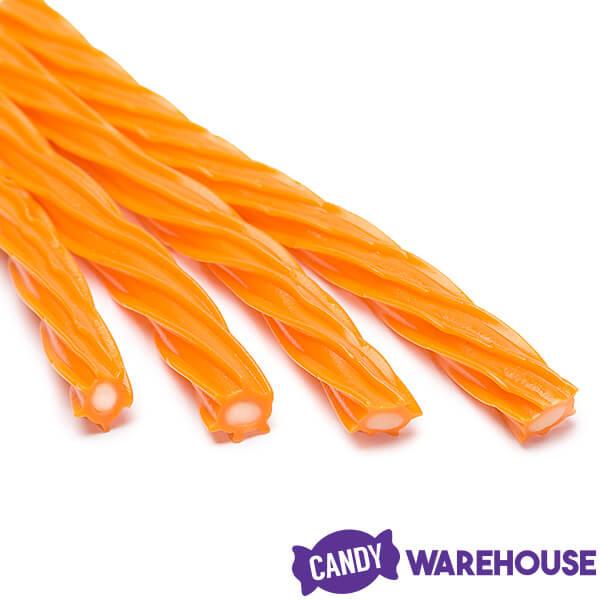 Twizzlers Orange Cream Pop Filled Licorice Twists: 11-Ounce Bag - Candy Warehouse
