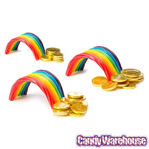 Twizzlers Rainbow Licorice Twists Packs: 18-Piece Box - Candy Warehouse