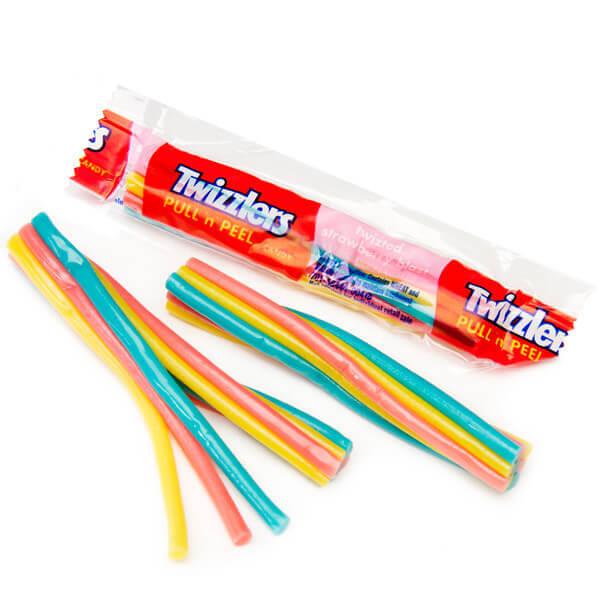 Twizzlers Strawberry Blast Pull-n-Peel Licorice Twists: 10.12-Ounce Bag - Candy Warehouse