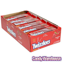 Twizzlers Strawberry Twists Candy Packs: 18-Piece Box - Candy Warehouse