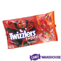 Twizzlers Strawberry Twists Snack Size Packs: 65-Piece Bag - Candy Warehouse