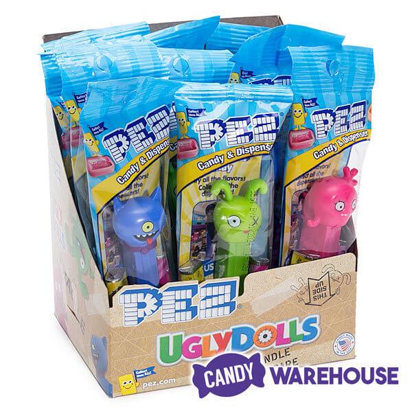 Ugly Dolls PEZ Candy Packs: 12-Piece Display - Candy Warehouse