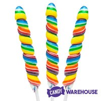 Unicorn Pops 1-Ounce Twist Suckers - Rainbow: 72-Piece Case - Candy Warehouse