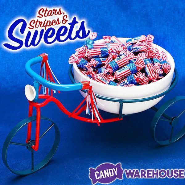 USA Flag Tootsie Roll Midgees: 40-Piece Bag - Candy Warehouse