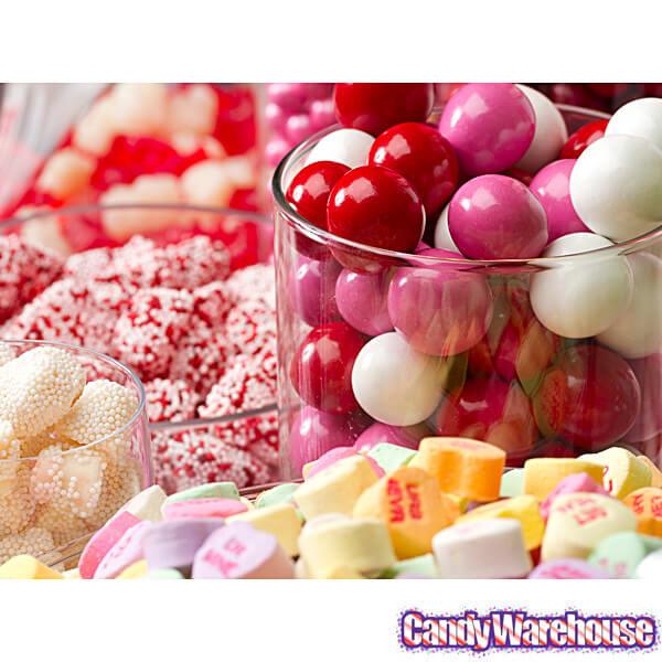 Valentine Chocolate Malt Balls Candy: 2LB Bag - Candy Warehouse