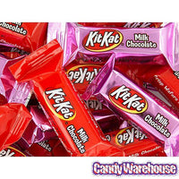 Valentine Kit Kat Minis Candy: 9.6-Ounce Bag - Candy Warehouse