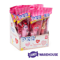 Valentine PEZ Candy Packs: 12-Piece Display - Candy Warehouse