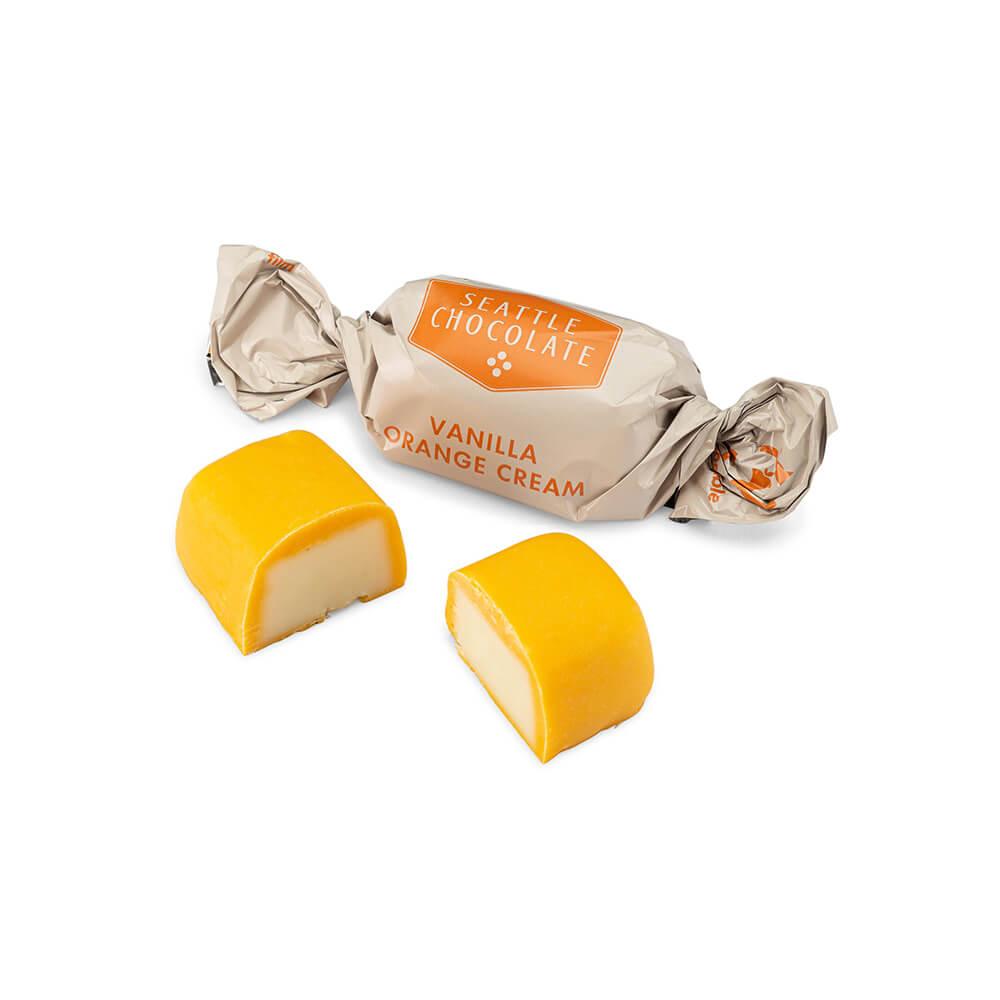 Vanilla Orange Cream Truffles: 2LB Box - Candy Warehouse