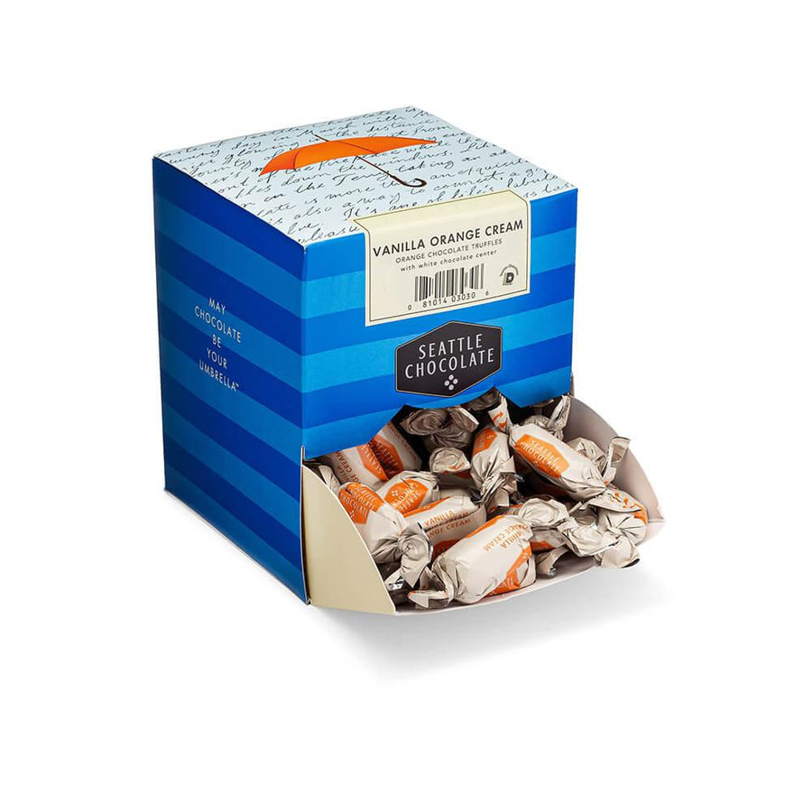 Vanilla Orange Cream Truffles: 2LB Box - Candy Warehouse
