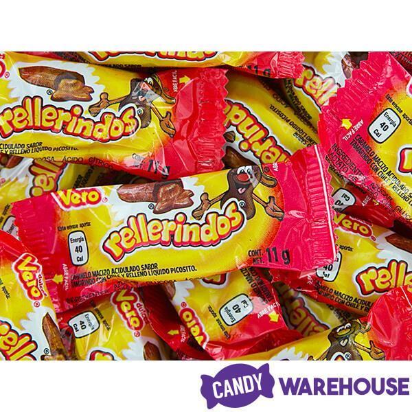 Vero Rellerindos Chili Filled Tamarind Hard Candy: 65-Piece Bag - Candy Warehouse