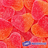 Vidal Gummy Peach Hearts: 2KG Bag - Candy Warehouse
