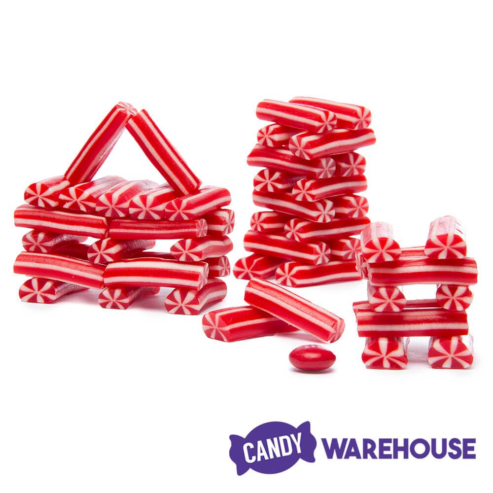 Vidal Mini Licorice Candy Canes: 2KG Bag - Candy Warehouse