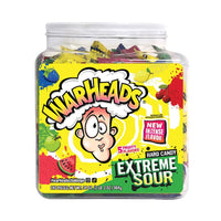 WarHeads Extreme Sour Hard Candy Packs: 240-Piece Tub - Candy Warehouse