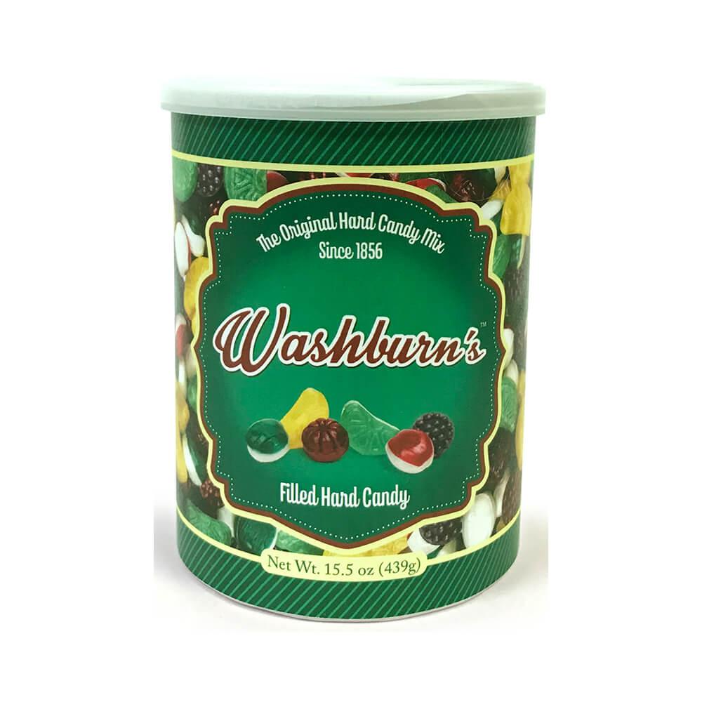 Washburn’s Old Fashioned Filled Candy Mix: 15.5-Ounce Tin - Candy Warehouse