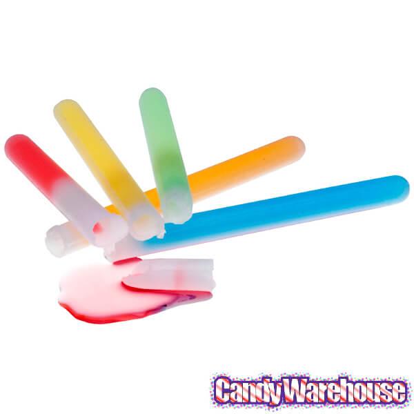 Wax Candy Syrup Sticks: 18LB Case - Candy Warehouse