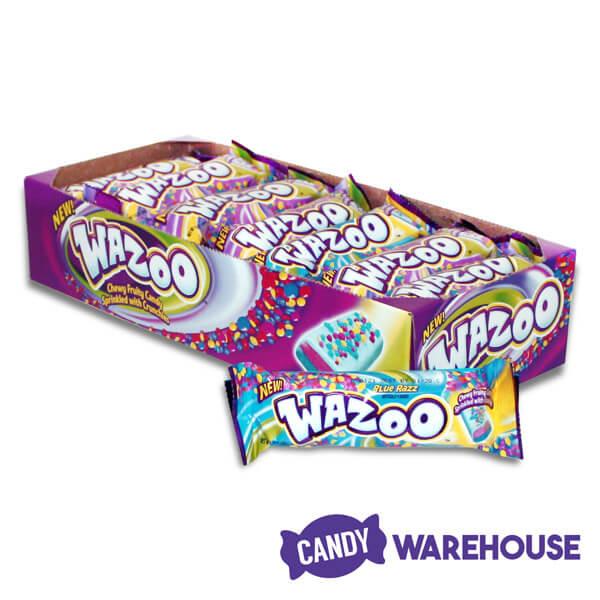 Wazoo Candy Bars: 24-Piece Box - Candy Warehouse
