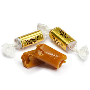 Werther's Original Chewy Caramels Candy: 50-Piece Bag - Candy Warehouse