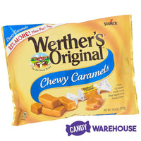 Werther's Original Chewy Caramels Candy: 50-Piece Bag - Candy Warehouse