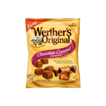 Werther's Original Chocolate Covered Caramels: 3LB Box - Candy Warehouse