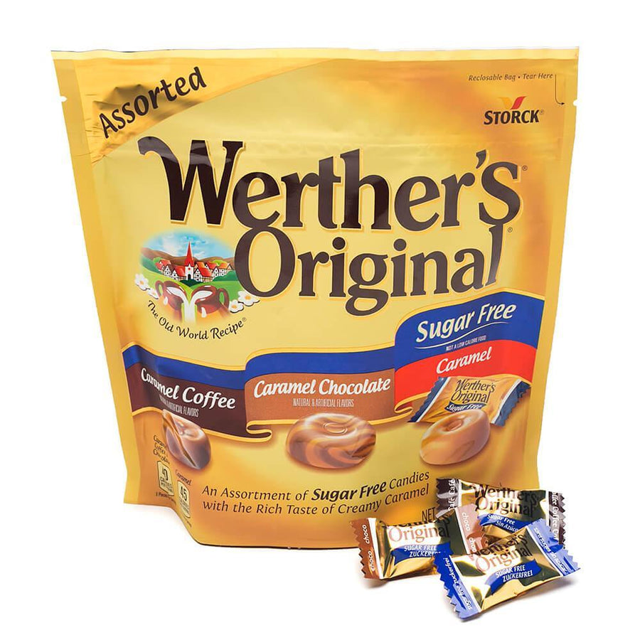 Werther's Original Sugar Free Hard Candy Assortment: 7.7-Ounce Bag - Candy Warehouse
