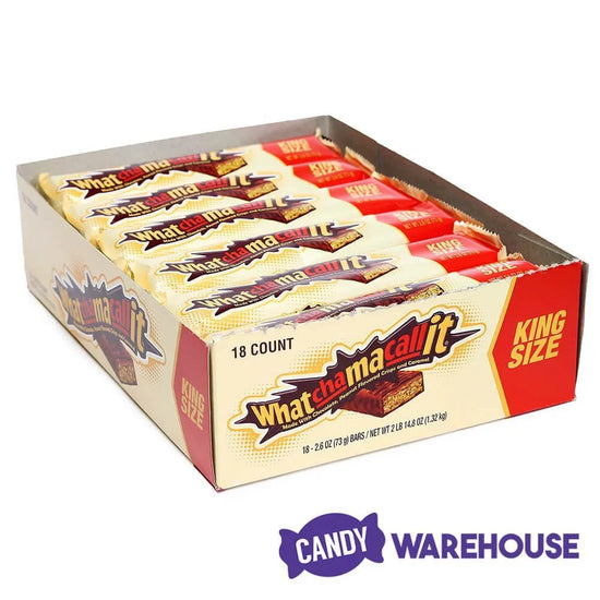 Whatchamacallit King Size Candy Bars 18Piece Box Candy Warehouse
