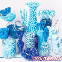 Whirly Pop 1.5-Ounce Swirl Suckers - Light Blue: 24-Piece Display - Candy Warehouse