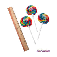 Whirly Pop 1.5-Ounce Swirl Suckers - Rainbow: 60-Piece Case - Candy Warehouse
