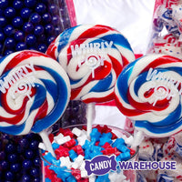Whirly Pop 1.5-Ounce Swirl Suckers - USA: 24-Piece Display - Candy Warehouse
