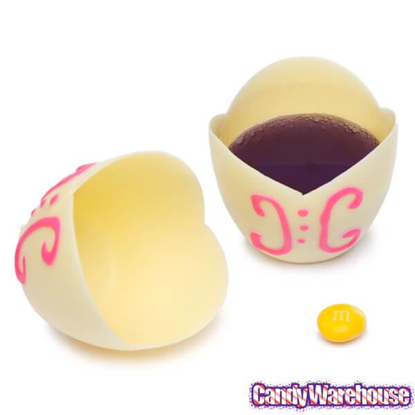 White and Pink Chocolate Celebration Cups: 6-Piece Box - Candy Warehouse