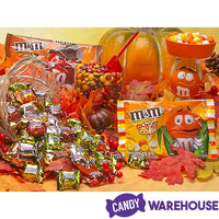 White Chocolate Candy Corn M&M's Halloween Candy: 8-Ounce Bag - Candy Warehouse