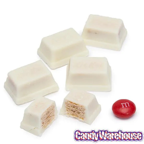 White Chocolate Kit Kat Minis Candy 7.6Ounce Bag Candy Warehouse