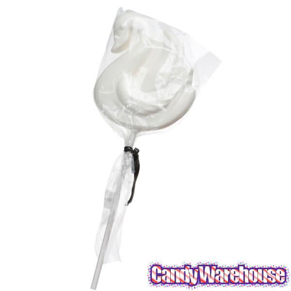 White Swan Lollipops: 12-Piece Bag - Candy Warehouse