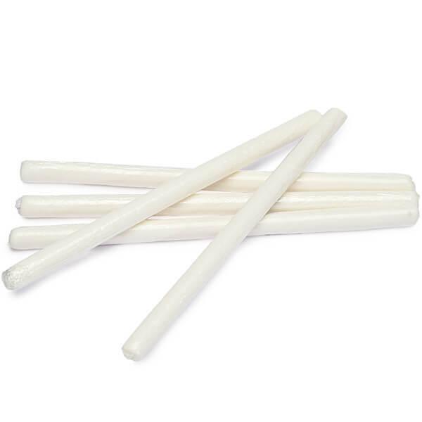 White Toasted Marshmallow Hard Candy Sticks: 100-Piece Box - Candy Warehouse
