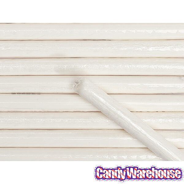 White Toasted Marshmallow Hard Candy Sticks: 100-Piece Box - Candy Warehouse