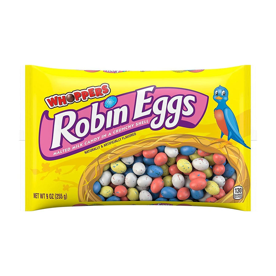 Whoppers Robin Eggs Candy: 9-Ounce Bag - Candy Warehouse