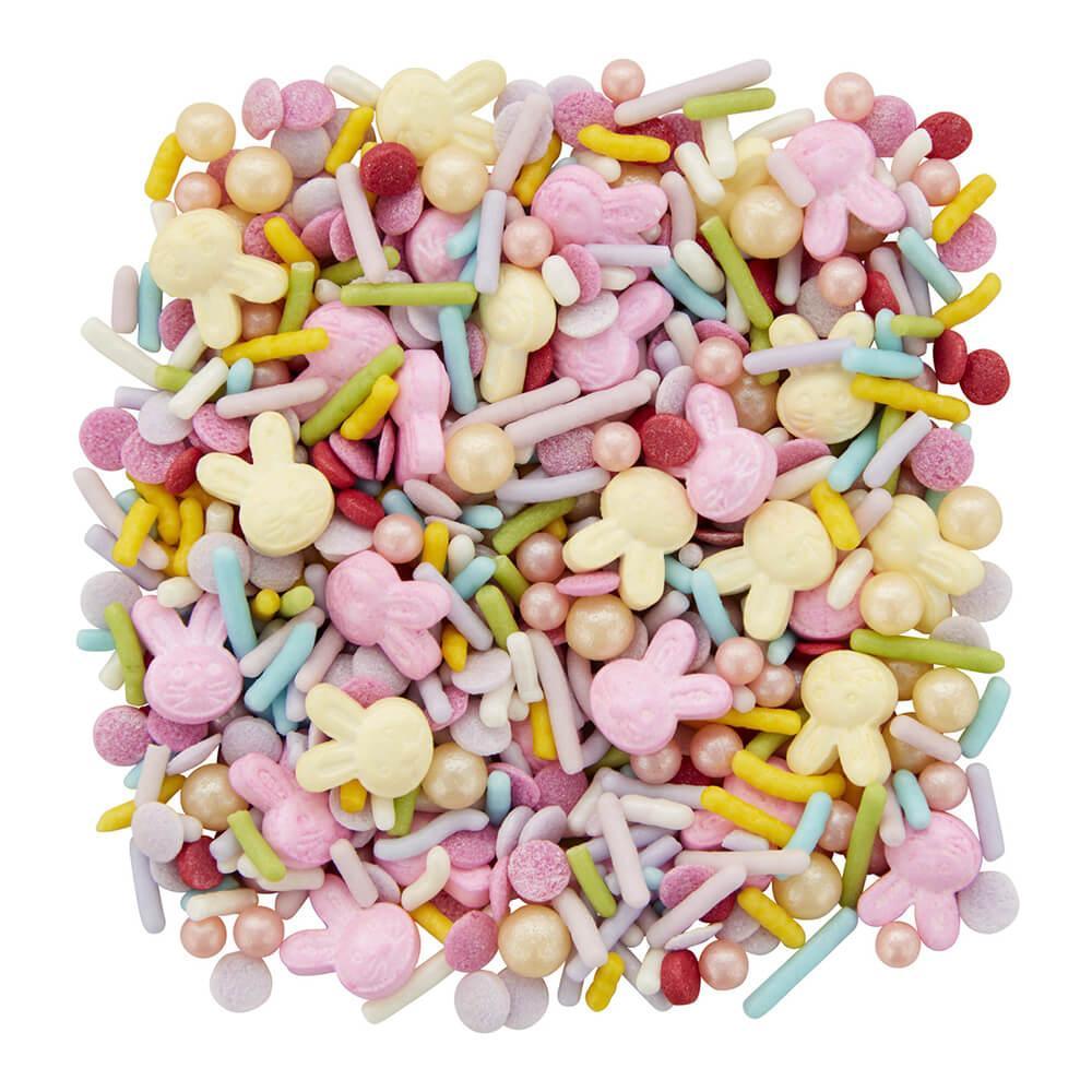 Wilton Easter Brights Bunny Mix Sprinkles: 3.98-Ounce Bottle - Candy Warehouse