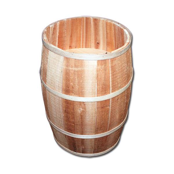 Wooden Candy Barrel: 20x30-Inch - Candy Warehouse