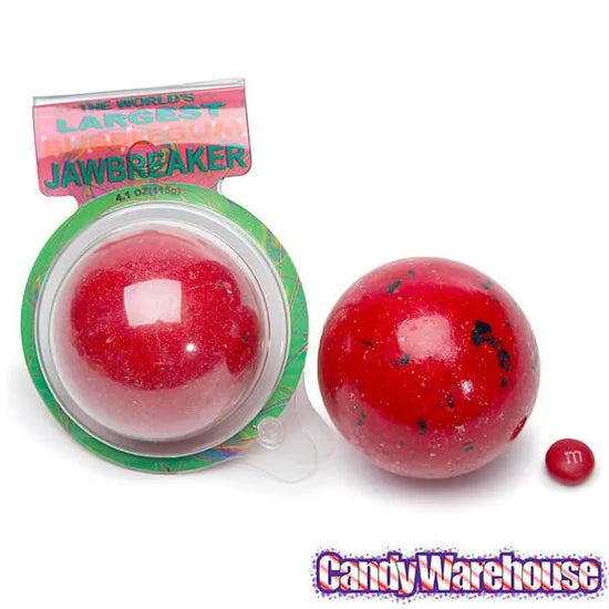 World's Largest Bubble Gum Jawbreakers 12Piece Display Candy Warehouse