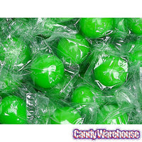 Wrapped 1-Inch Gumballs - Kiwi Green: 200-Piece Bag - Candy Warehouse