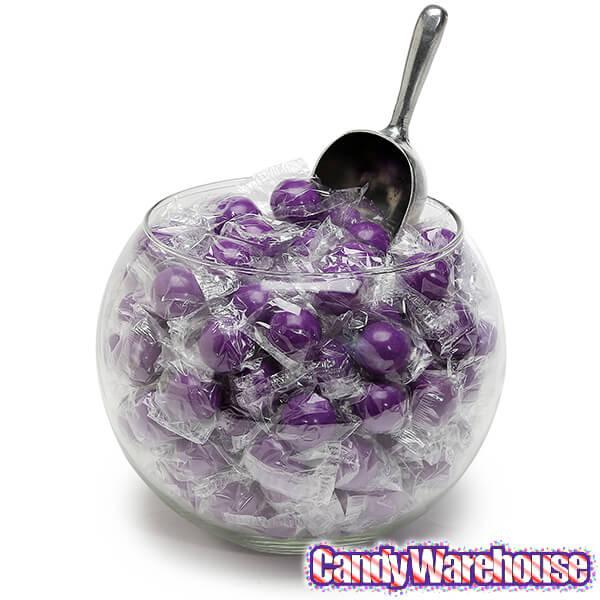 Wrapped 1-Inch Gumballs - Purple: 200-Piece Bag - Candy Warehouse