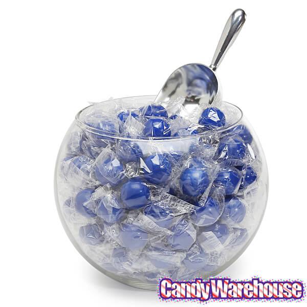 Wrapped 1-Inch Gumballs - Royal Blue: 200-Piece Bag - Candy Warehouse