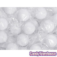 Wrapped 3/4-Inch Gumballs - Shimmer White: 100-Piece Bag