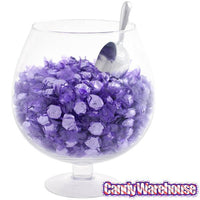 Wrapped Hard Candy Ovals - Lavender Purple - Grape: 5LB Bag - Candy Warehouse