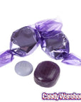 Wrapped Hard Candy Ovals - Lavender Purple - Grape: 5LB Bag