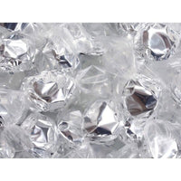 Wrapped Hard Candy Ovals - Silver - Pineapple: 5LB Bag - Candy Warehouse