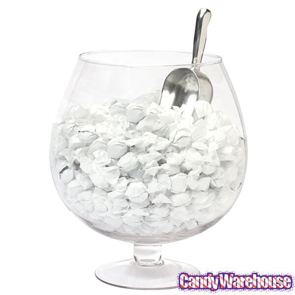 Wrapped Hard Candy Ovals - White - Pina Colada: 5LB Bag - Candy Warehouse