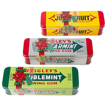 Wrigley's Gum Heritage Tin Assortment: 2-Piece Set - Candy Warehouse