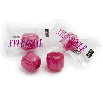 Xyli-Style Plum Hard Candy Balls: 1.9-Ounce Bag - Candy Warehouse
