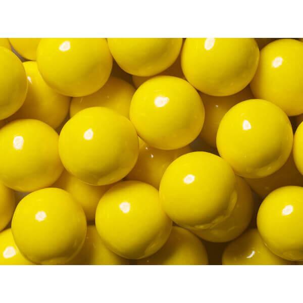 Yellow 1-Inch Gumballs: 2LB Bag - Candy Warehouse