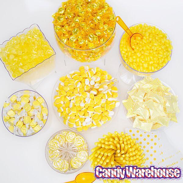 Yellow Candy Buffet Kit: 25 to 50 Guests - Candy Warehouse
